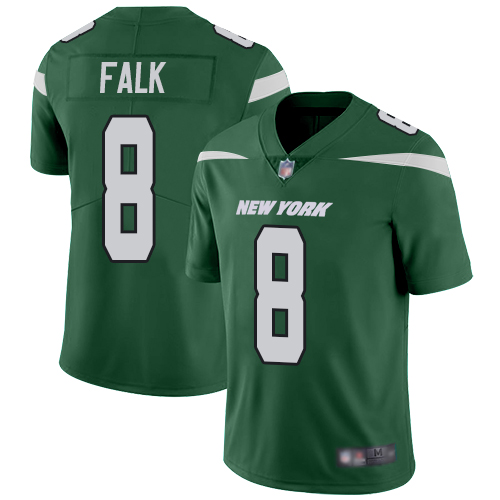 New York Jets Limited Green Youth Luke Falk Home Jersey NFL Football 8 Vapor Untouchable
